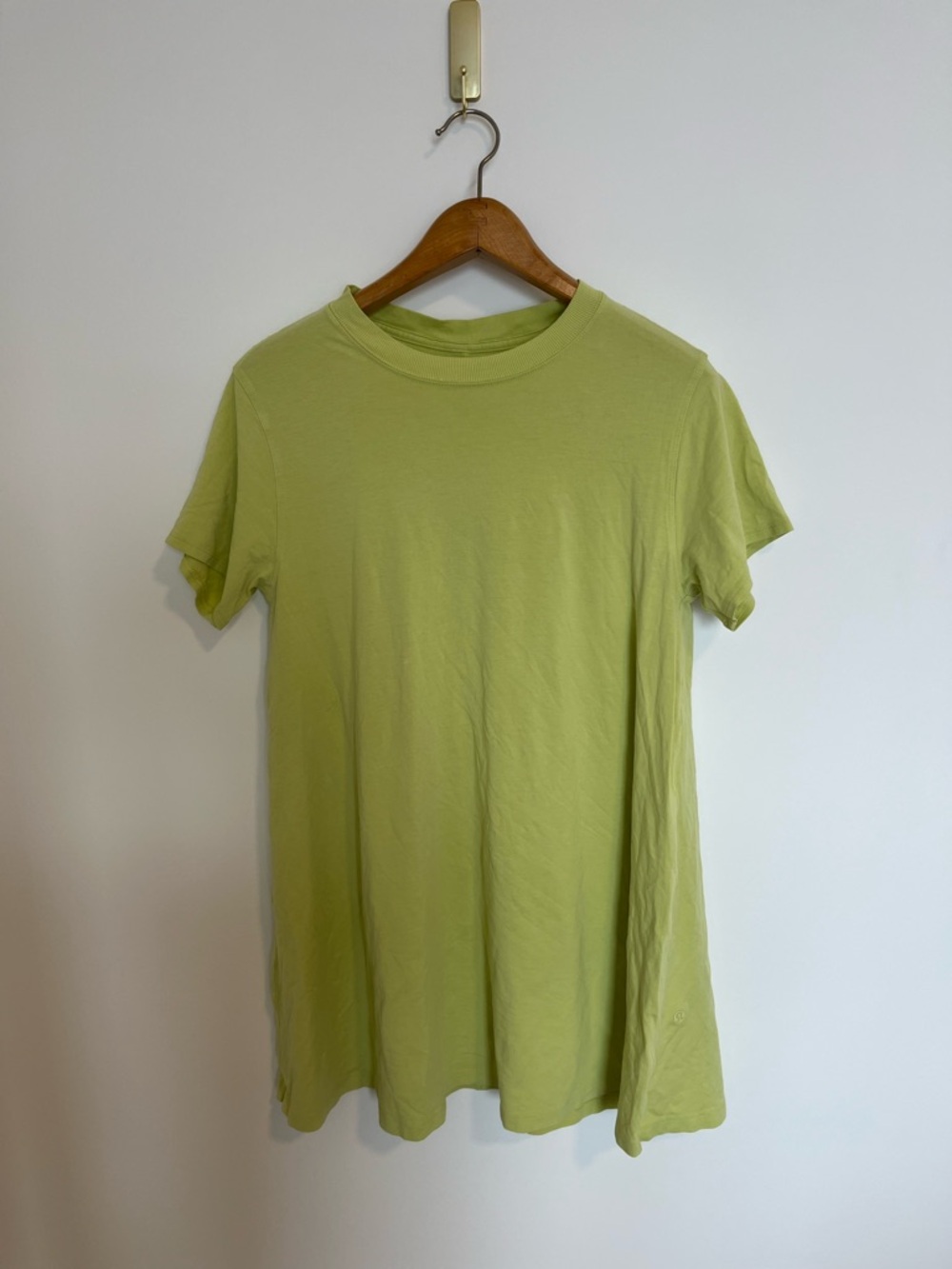 lululemon athletica Light Green yellow neon T-Shirt Dress